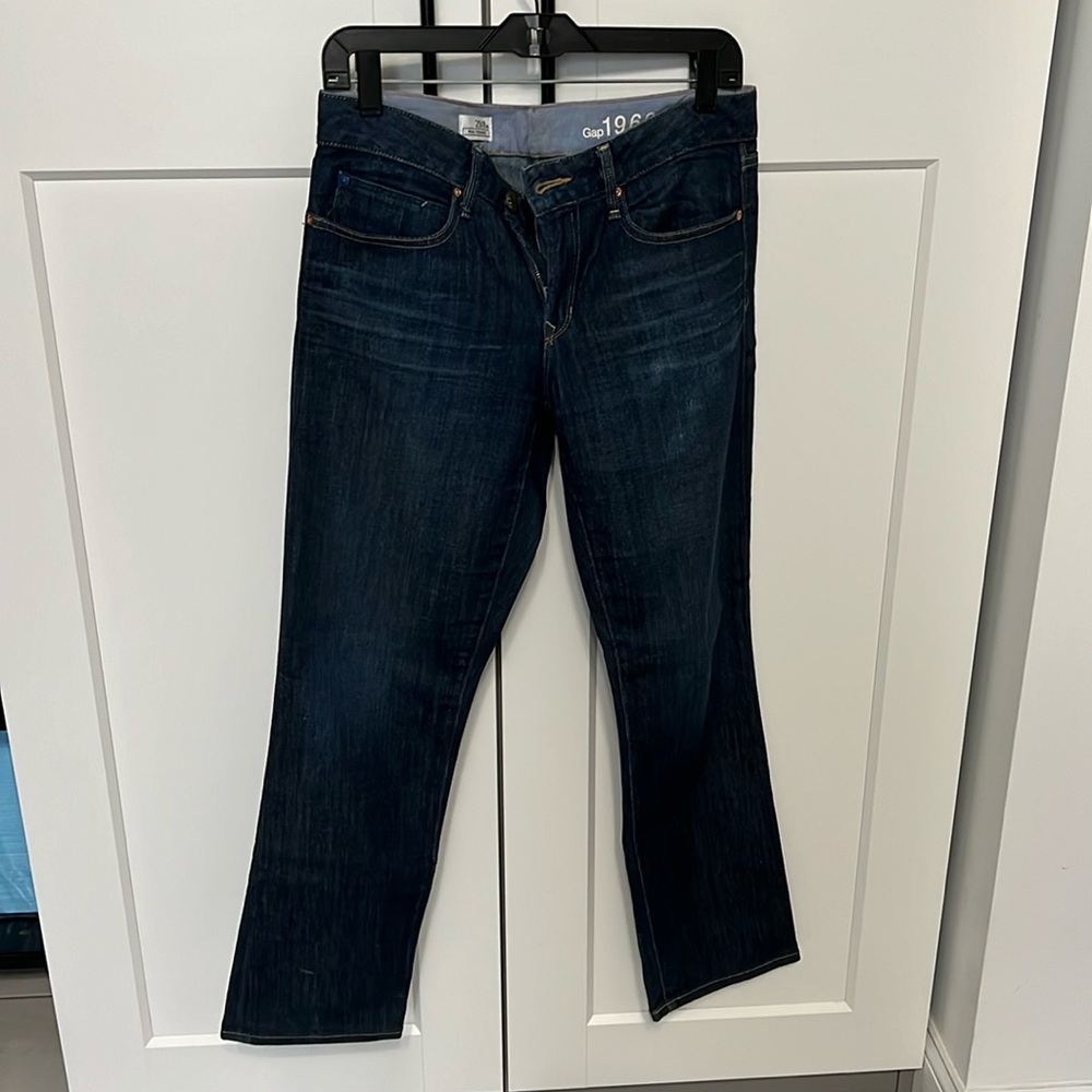 GAP 1969 Real/Straight Jeans - Size 8
